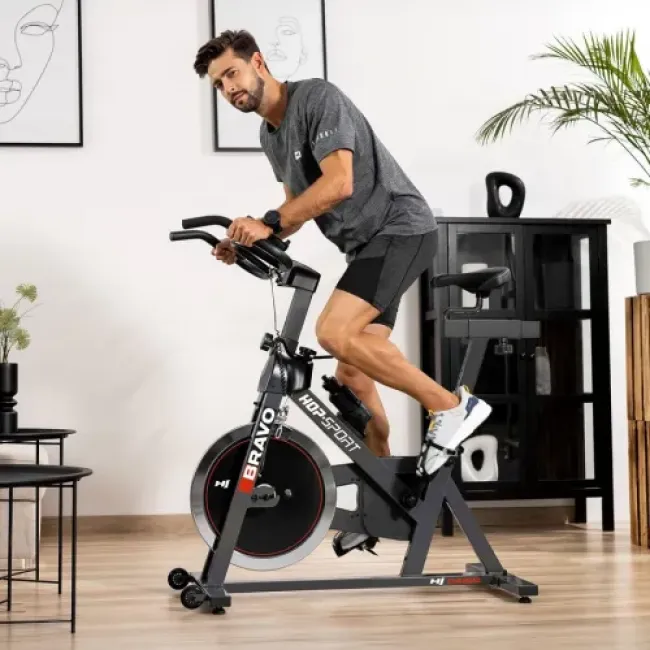 Спинбайк Hop-Sport HS-045IC Bravo черный