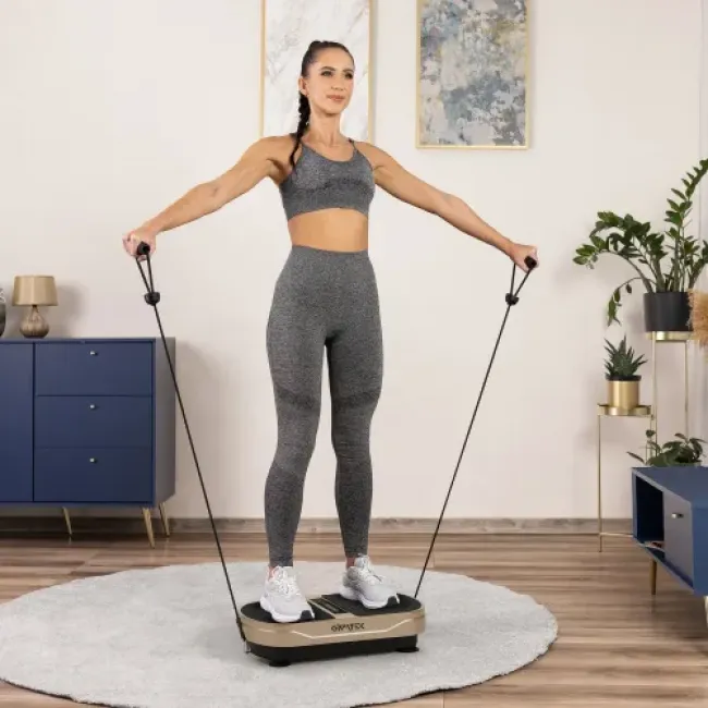 Вибрационная платформа GYMTEK XP300 золотистый