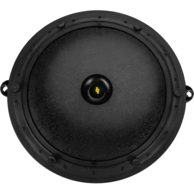 Балансировочная полусфера Gymtek Flex Core Half Ball 58см с эспандерами + насос черный