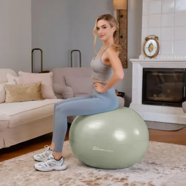 Фитбол Hop-Sport 65см шалфейный + насос