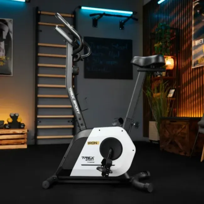 Велотренажер Trex Sport TX-500MB IRON магнітний білий