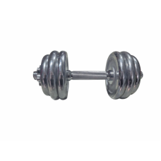 Гантель с хромированным покрытием MD2503 – 15 кг.