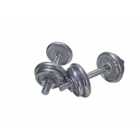 Пара гантель с хромированным покрытием MD2503 - 2 по 10 кг.