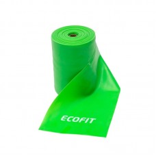 Еспандер стрічка для фітнесу (зелена) 12 м EcoFit MD1320 12000*150*0,6 мм