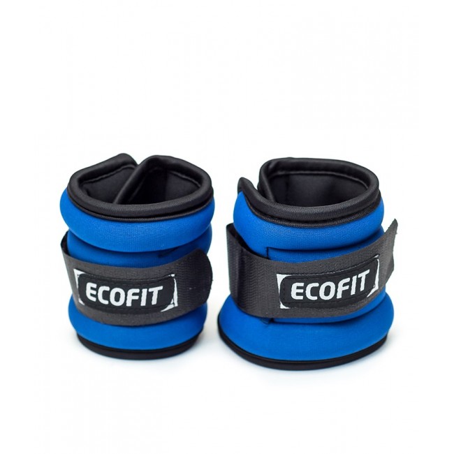Обтяжувачі для ніг та рук 1,5кг EcoFit MD1624 Обтяжувачі для ніг та рук 1,5кг EcoFit MD1624