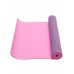 Коврик для йоги и фитнеса Ecofit MD9012 двухслойный TPE 1830*610*6мм пурпурно-фиолетовый