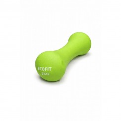 Гантель для фитнеса 2 кг 1шт с неопреновым покрытием EcoFit MD2026
