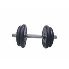 Гантель с резиновым покрытием MD2502 – 10 кг.