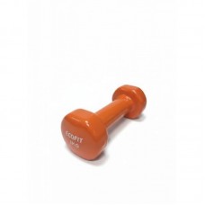 Гантель для фитнеса 1 кг 1шт с виниловым покрытием EcoFit MD2025