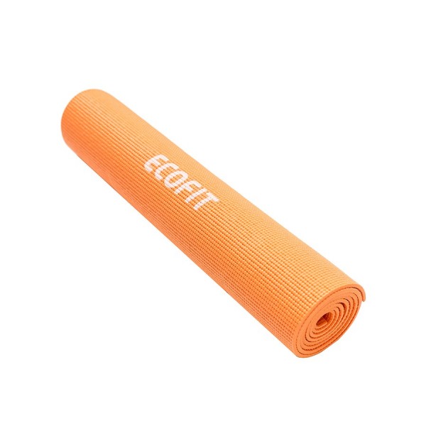 Коврик для йоги и фитнеса Ecofit MD9010, 1730*610*6мм оранжевый