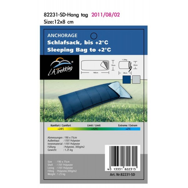 Спальный мешок-одеяло ANCHORAGE 82231