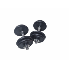 Пара гантель с резиновым покрытием MD2502 – 2 по 10 кг.