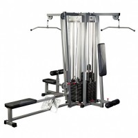 4-х позиційна станція з одинарною блоковою рамкою InterAtletikGym BT104.1