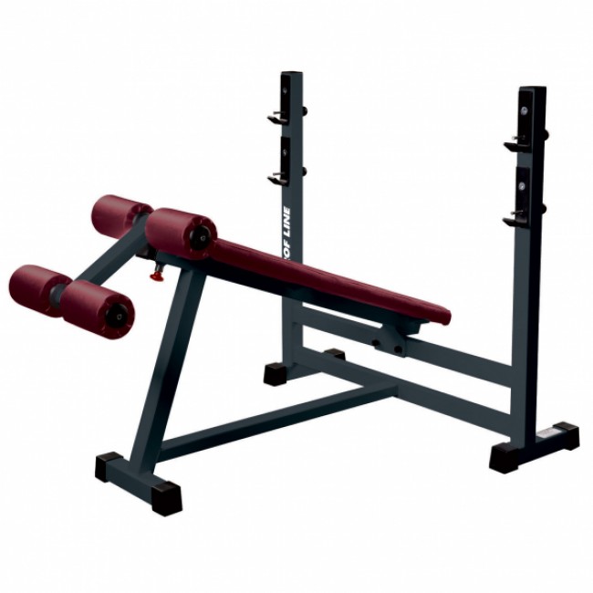 Скамья для жима под углом вниз InterAtletikGym ST306