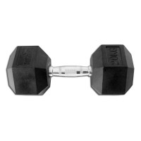 Гантель гексагональная обрезиненная 20 кг InterAtletika Explode PD-108-20