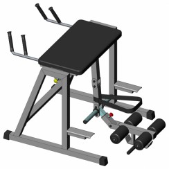 Тренажер Гіперекстензія зворотна InterAtletikGym ST222