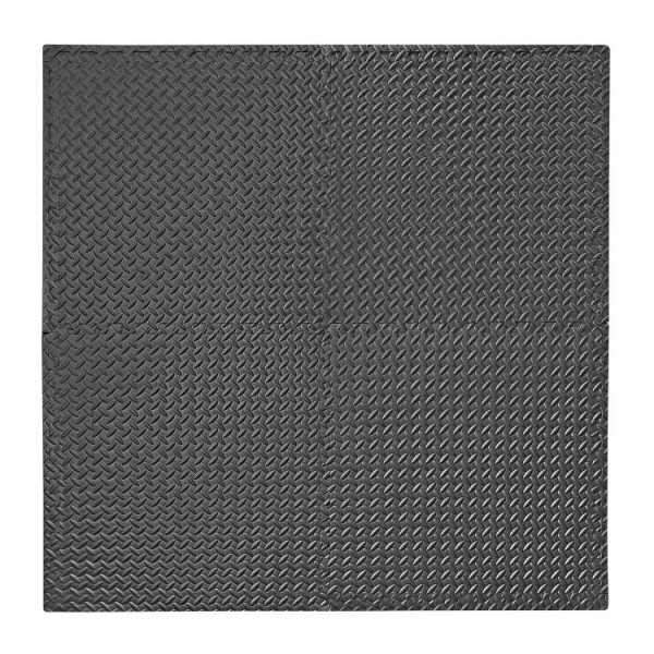 Напольное покрытие для спортзала 4FIZJO Mat Puzzle 120 x 120 x 1 cм 4FJ0060 Black