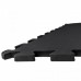 Напольное покрытие для спортзала SportVida Mat Puzzle 10 мм SV-HK0176 Black