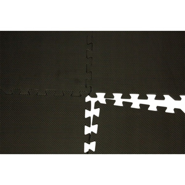 Підлогове покриття для спортзалу SportVida Mat Puzzle 10 мм SV-HK0176 Black