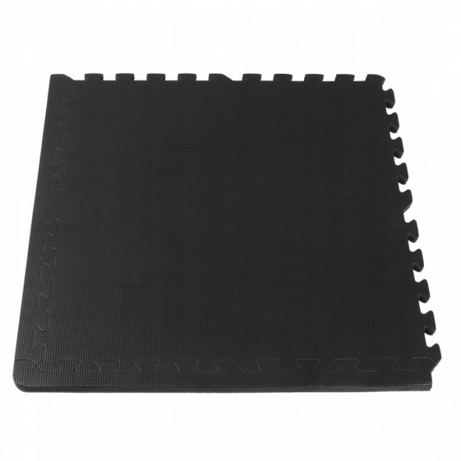 Напольное покрытие для спортзала SportVida Mat Puzzle 10 мм SV-HK0176 Black