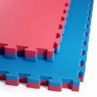 Мат-пазл (ласточкин хвіст) 4FIZJO Mat Puzzle EVA 100 x 100 x 4 cм 1шт Blue/Red (P-5907739310668)