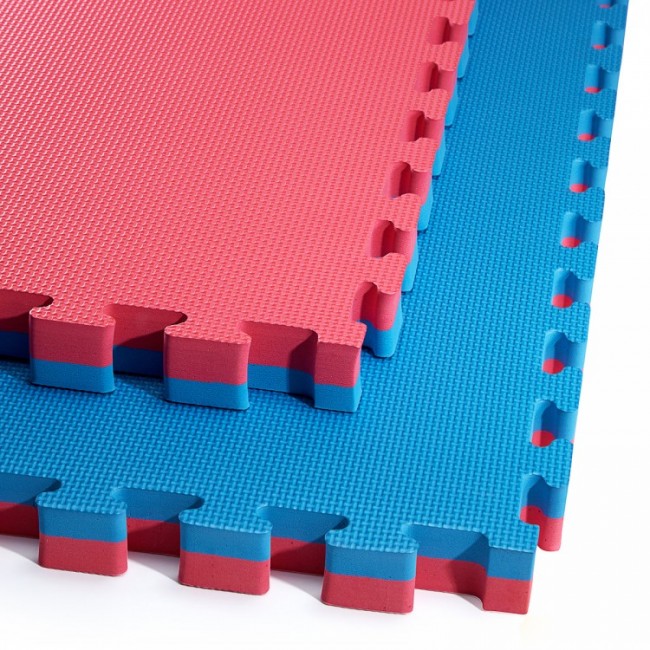 Мат-пазл (ласточкин хвіст) 4FIZJO Mat Puzzle EVA 100 x 100 x 4 cм Blue/Red (P-5907739310668) Мат-пазл (ласточкин хвіст) 4FIZJO Mat Puzzle EVA 100 x 100 x 4 cм Blue/Red (P-5907739310668)