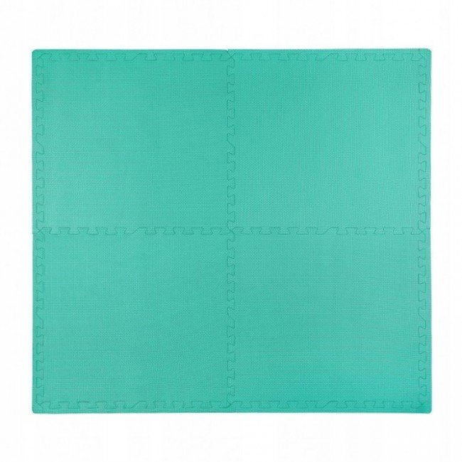 Напольное покрытие для спортзала мат-пазл (ласточкин хвост) 4FIZJO Mat Puzzle EVA 120 x 120 x 1 cм 4FJ0077 Mint
