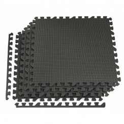 Напольное покрытие для спортзала мат-пазл EVA 1cm HS-A010PM - 4 части