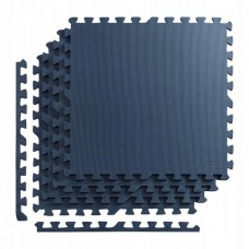 Підлогове покриття для спортзалу мат-пазл (ластівчин хвіст) 4FIZJO Mat Puzzle EVA 120 x 120 x 1 cм 4FJ0078 Graphite