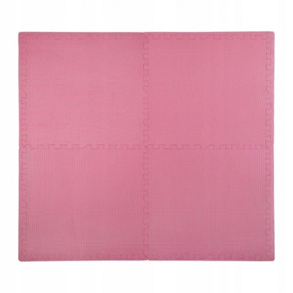 Підлогове покриття для спортзалу мат-пазл (ластівчин хвіст) 4FIZJO Mat Puzzle EVA 120 x 120 x 1 cм 4FJ0079 Pink