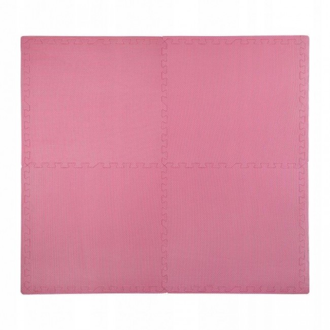 Напольное покрытие для спортзала мат-пазл (ласточкин хвост) 4FIZJO Mat Puzzle EVA 120 x 120 x 1 cм 4FJ0079 Pink