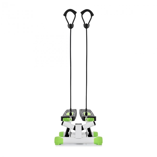 Степпер поворотний з еспандерами 4FIZJO 4fj0213 White / Green