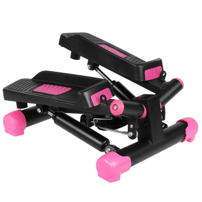 Степпер тренажер поворотный SportVida SV-HK0358 Black/Pink Степпер тренажер поворотный SportVida SV-HK0358 Black/Pink