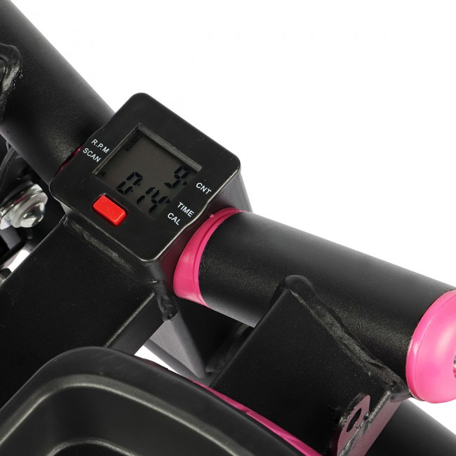 Степпер тренажер поворотный SportVida SV-HK0358 Black/Pink