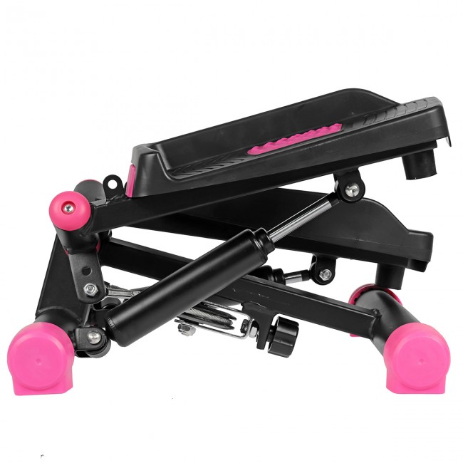 Степпер тренажер поворотный SportVida SV-HK0358 Black/Pink