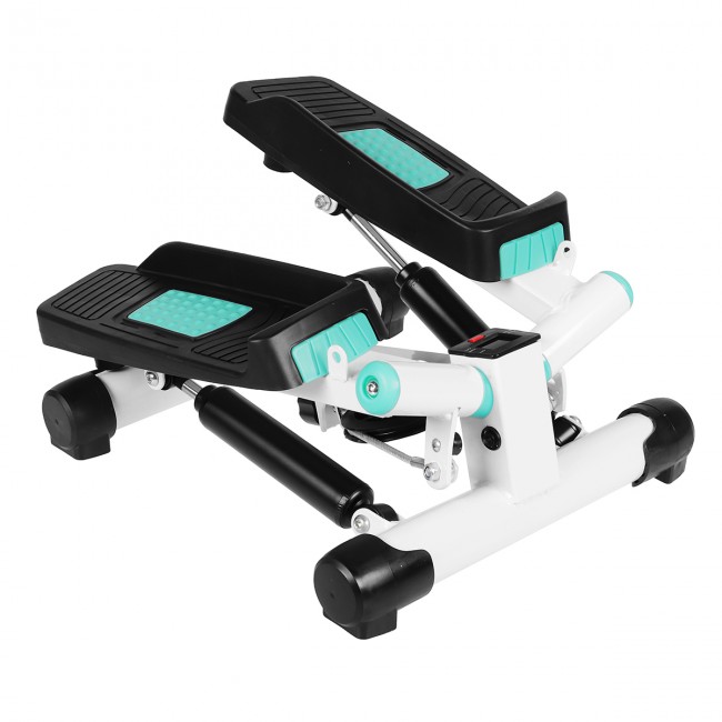 Степпер тренажер поворотний SportVida SV-HK0359 White / Turquoise Степпер тренажер поворотний SportVida SV-HK0359 White / Turquoise
