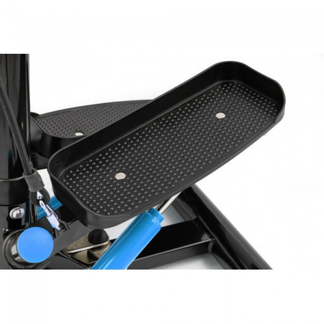 Степпер Hop-Sport HS-055S Noble со стойкой и эспандерами синий