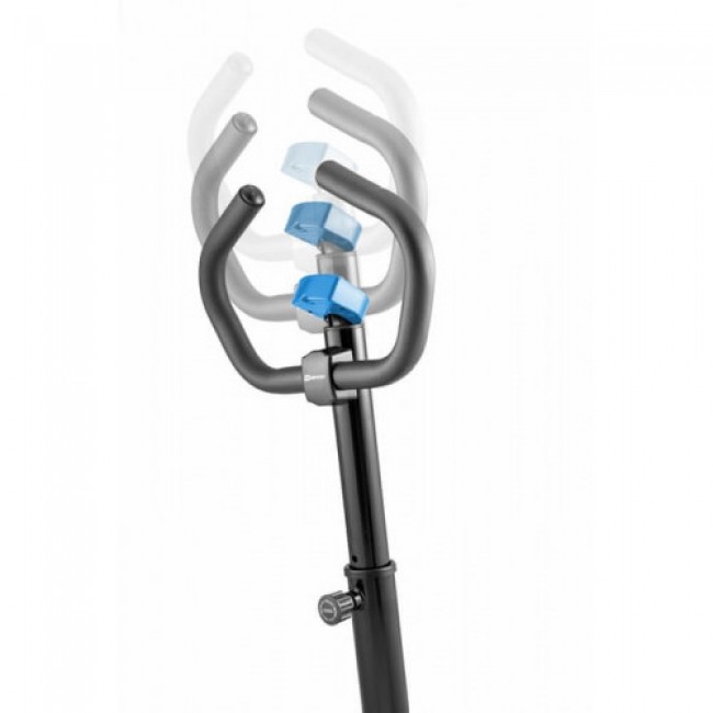Степпер Hop-Sport HS-055S Noble со стойкой и эспандерами синий