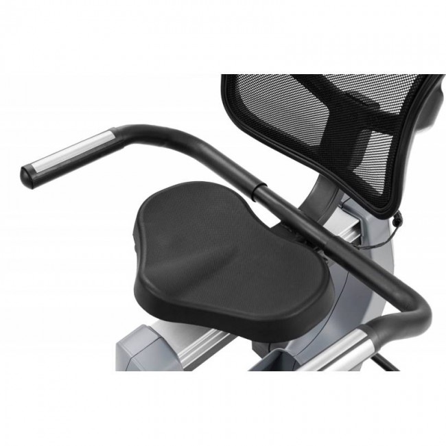 Горизонтальний велотренажер Hop-Sport HS-100L Edge iConsole сірий + мат