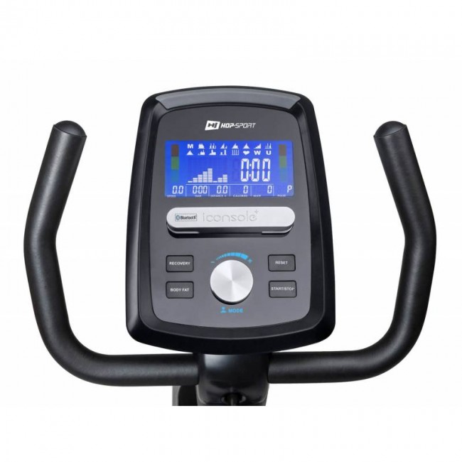 Горизонтальный велотренажер Hop-Sport HS-070L Helix iConsole+ синий