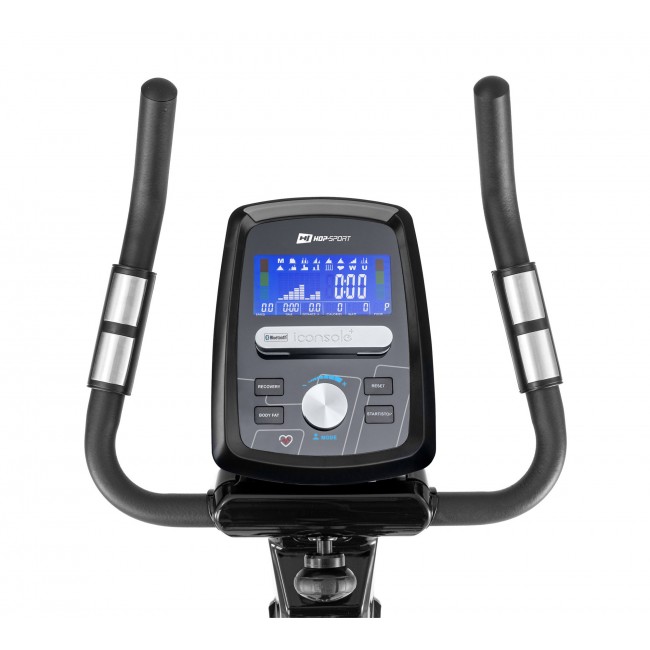 Велотренажер Hop-Sport HS-090H Apollo'21 сріблястий iConsole + Мат