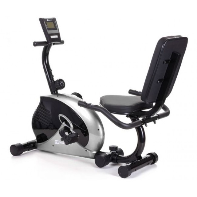 Горизонтальный велотренажер Hop-Sport HS-65R Veiron silver/black Горизонтальный велотренажер Hop-Sport HS-65R Veiron silver/black