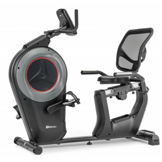 Горизонтальный велотренажер Hop-Sport HS-100L Edge iConsole черный+ мат Горизонтальный велотренажер Hop-Sport HS-100L Edge iConsole черный+ мат