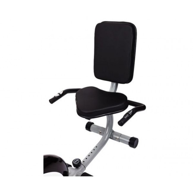 Горизонтальный велотренажер Hop-Sport HS-65R Veiron black/white