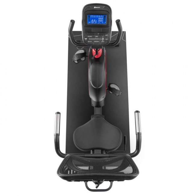 Горизонтальний велотренажер Hop-Sport HS-095L Scale чорний + мат