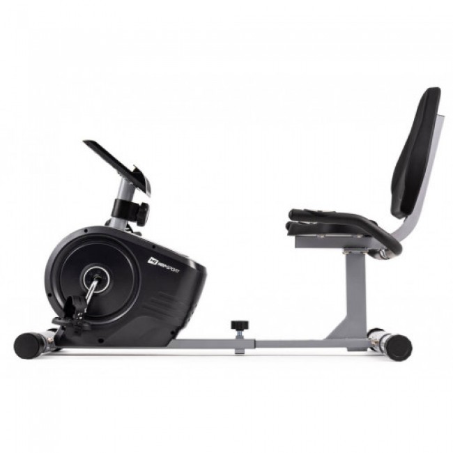 Горизонтальный велотренажер Hop-Sport HS-2050L Beat серебристый