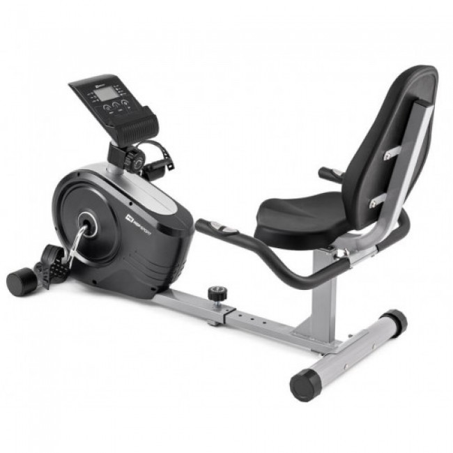 Горизонтальный велотренажер Hop-Sport HS-2050L Beat серебристый