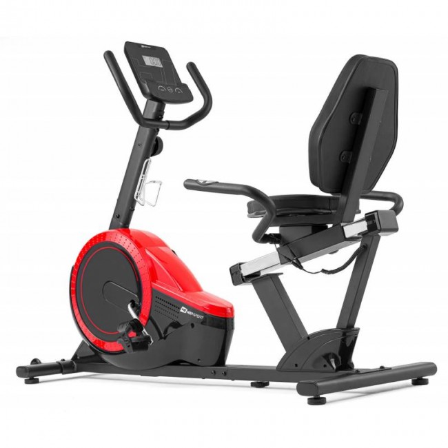 Горизонтальный велотренажер Hop-Sport HS-060L Pulse красный 2020