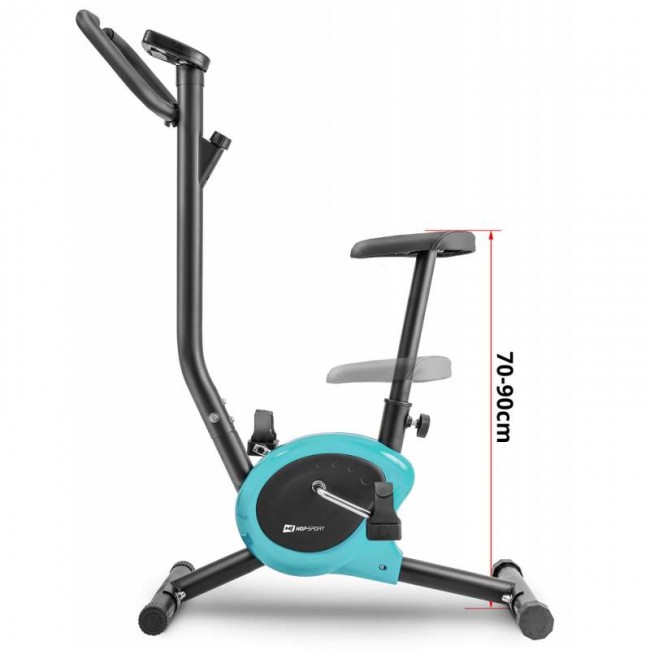 Велотренажер Hop-Sport HS-010H Rio бирюзовый