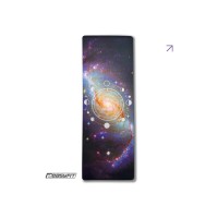 Килимок для йоги EasyFit Light VioletMoon 183 x 61 x 0.3 см (замша-каучук)